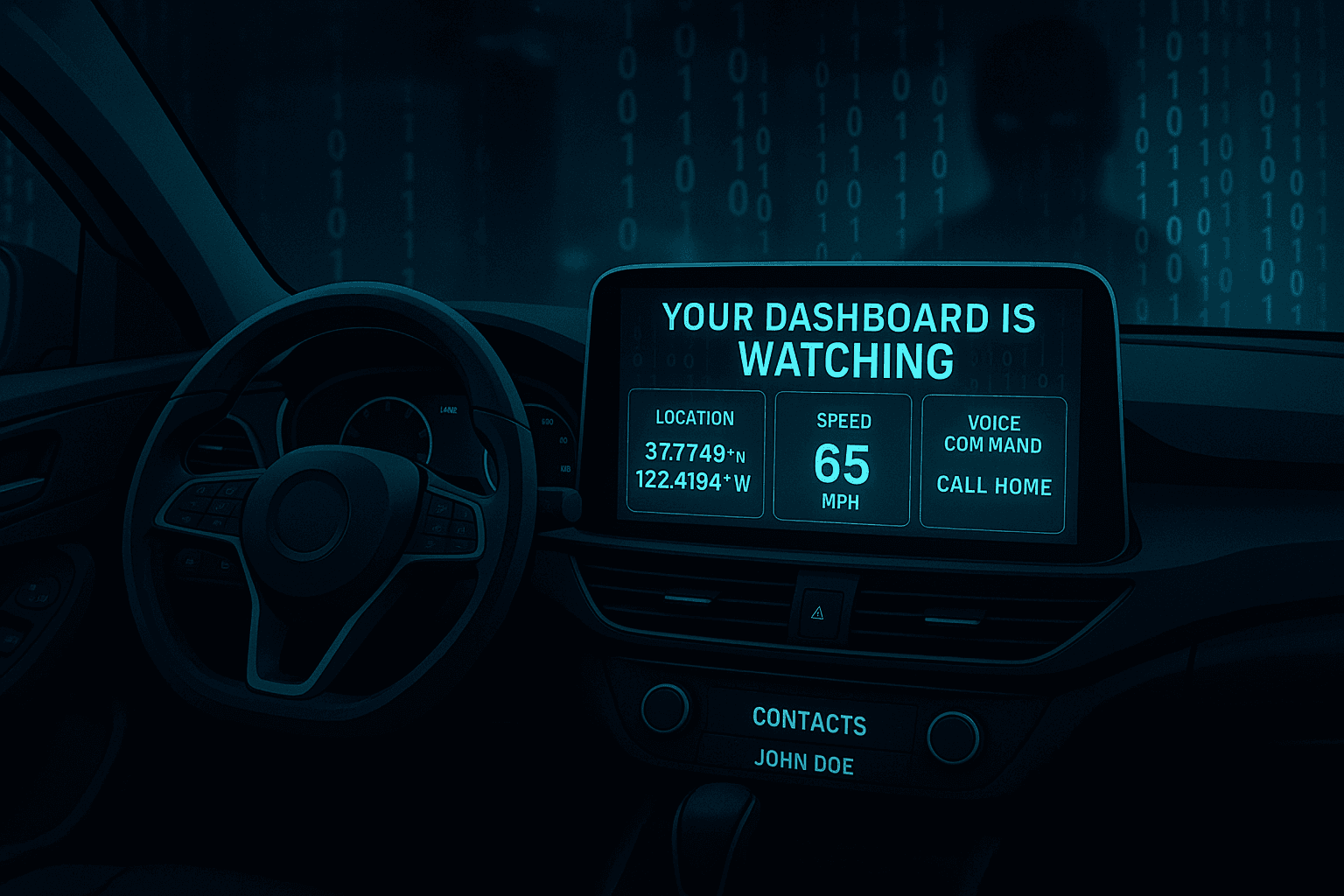 Data in Your Dashboard: Are Automakers Spying on You?