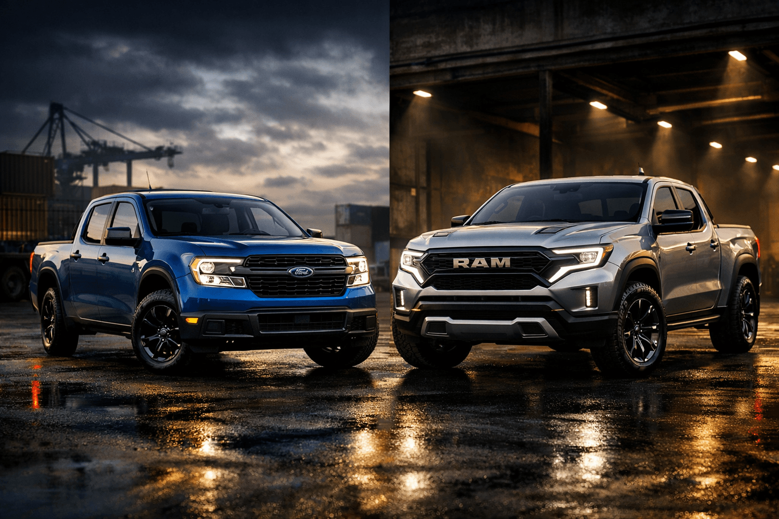 Ford Maverick vs Ram: Small Truck Showdown