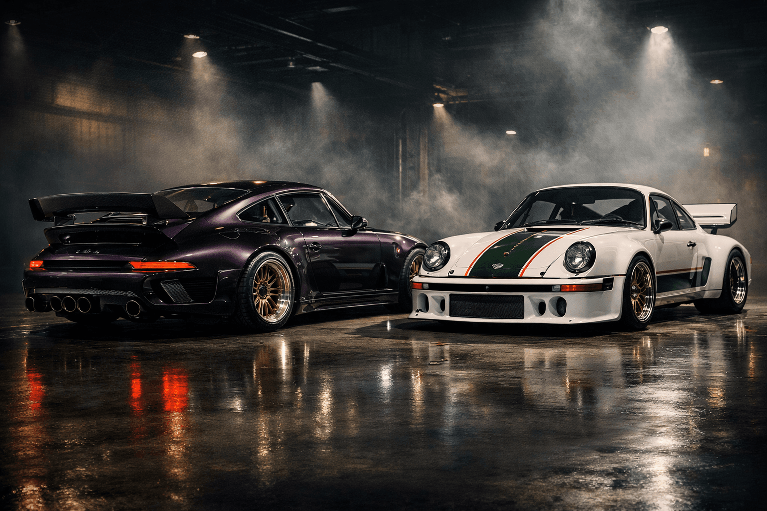 Singer DLS Turbo vs Porsche 934/5: Turbo Power Showdown