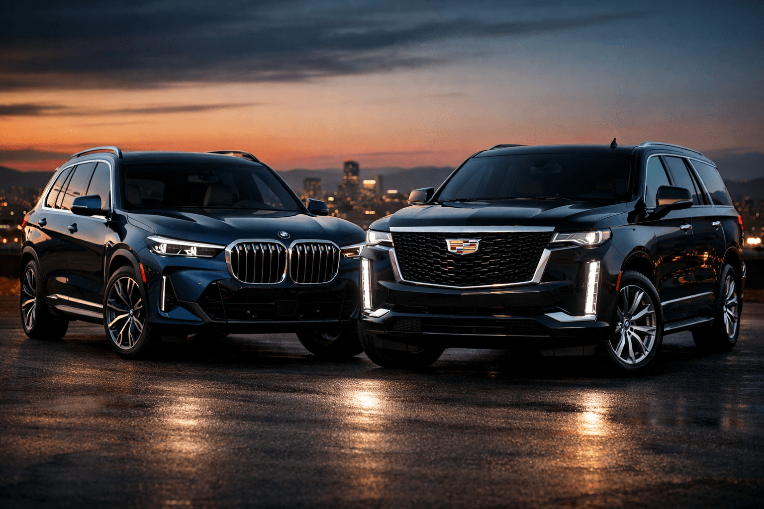 BMW X7 vs Escalade: Battle of Full-Size SUVs
