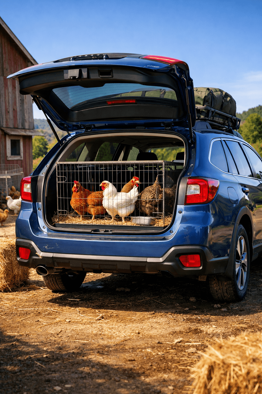 Subaru Owners Haul Chickens: What It Says
