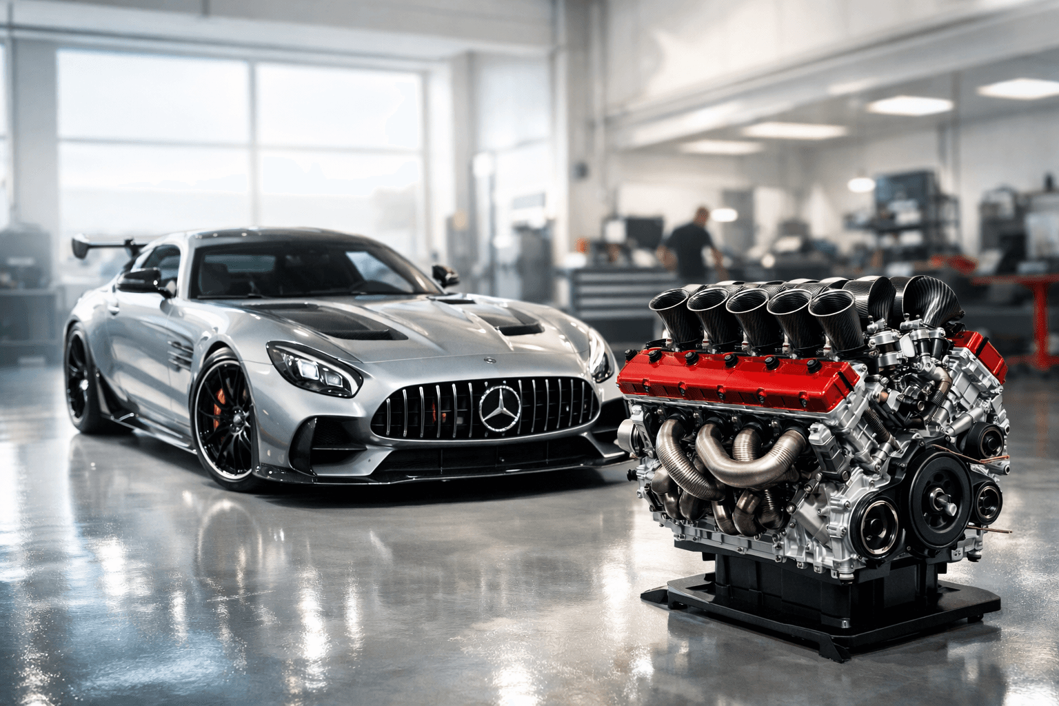 Flat-Plane V8s: Why Mercedes Is Returning