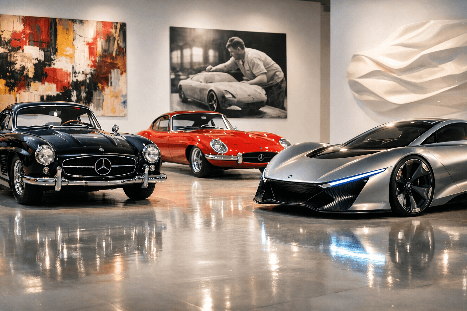 Cars Become Art: Classics to Concepts